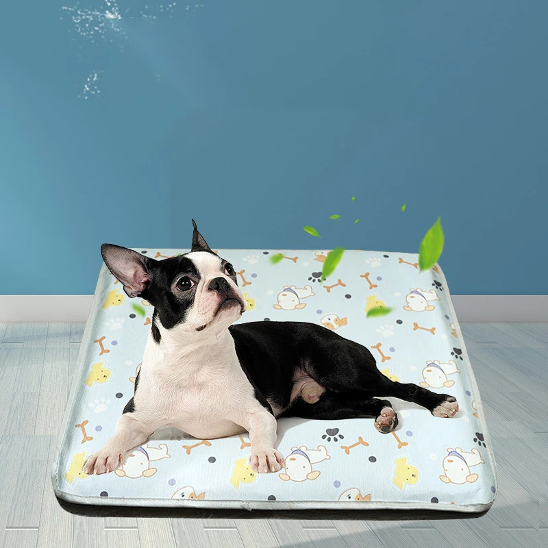 Summer Dog Ice Silk Mat Mat Detachable Cat Ice Mat Sponge Mat Mat Nest Sponge Mat Cooling Dog Nest Non Toxic Dog Toys Dog Stuff
Summer Dog Ice Silk Mat Mat Detachable Cat Ice Mat Sponge Mat Mat Nest Sponge Mat Cooling Dog Nest Non Toxic Dog Toys Dog Stuff