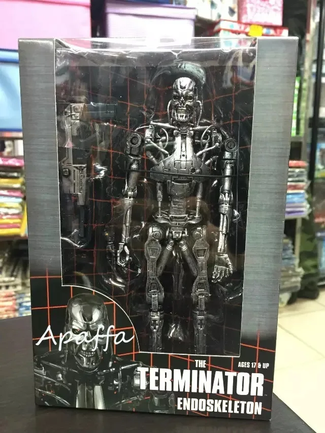 19cm The Terminator Figure NECA T-800 Endoskeleton 7 Joints Movable PVC Action Figure Collectible Model Toys
19cm The Terminator Figure NECA T-800 Endoskeleton 7 Joints Movable PVC Action Figure Collectible Model Toys