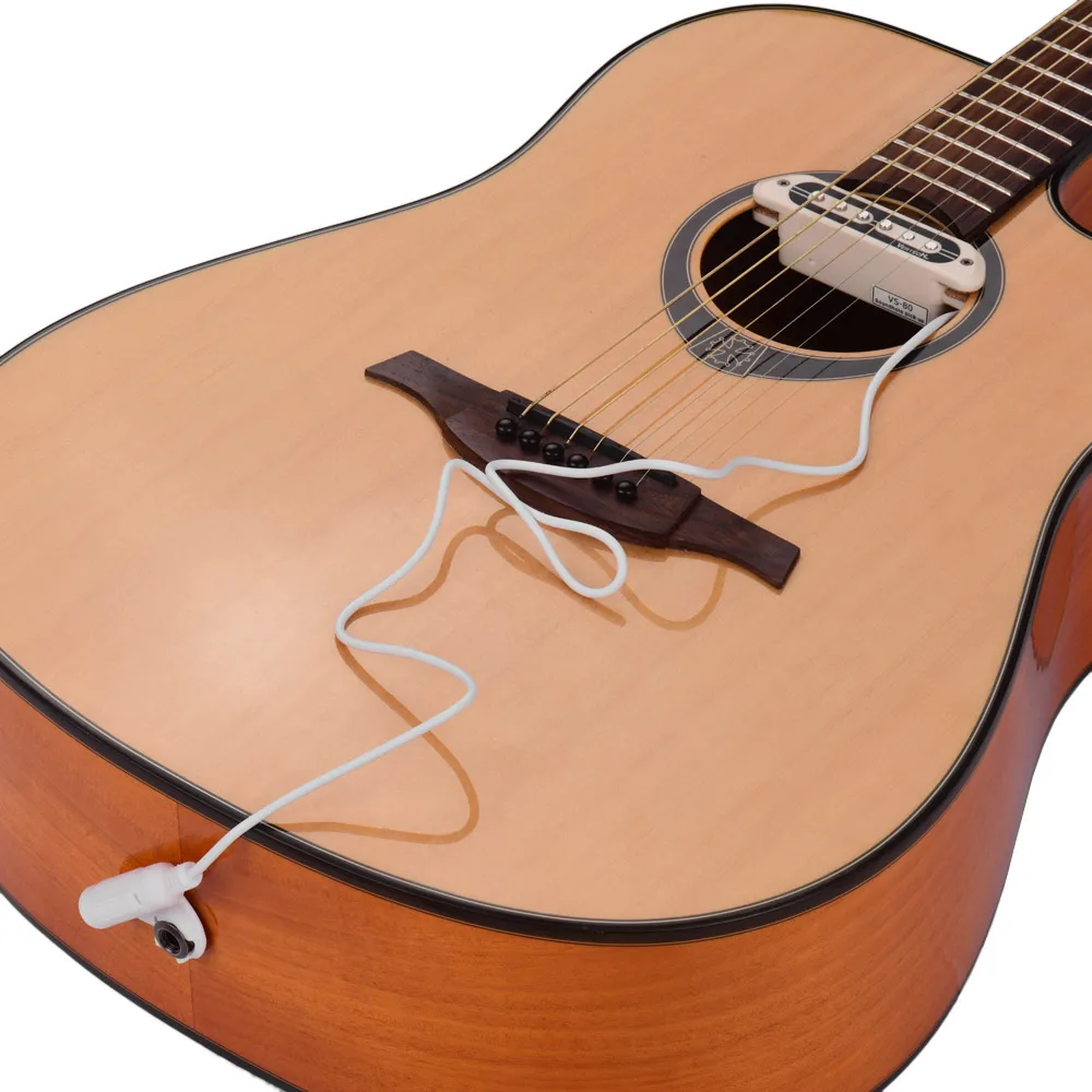 VERTECHnk VS-80 Passive Guitar Soundhole Pickup Humbucker Pick-up Transducer 6.35mm Endpin Jack for Acoustic Folk Guitar
VERTECHnk VS-80 Passive Guitar Soundhole Pickup Humbucker Pick-up Transducer 6.35mm Endpin Jack for Acoustic Folk Guitar