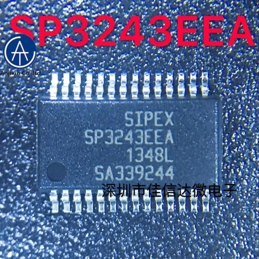 10 шт., 100% оригинальная новинка, реальный запас, sp3243eee SP3243 SSOP28 чип трансивера 3243eee
10 шт., 100% оригинальная новинка, реальный запас, sp3243eee SP3243 SSOP28 чип трансивера 3243eee