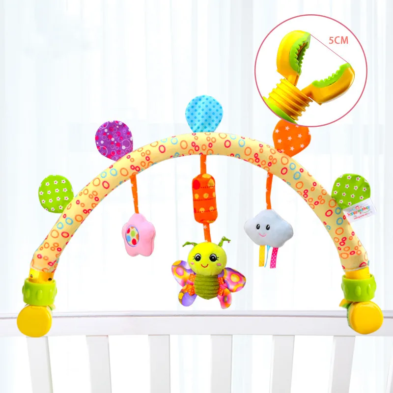 

Plush Stuff Toys for Kids Baby Toddlers Gift Soft Toy on Stroller Pram Crib Educative Rattle Squeaker Rustle Children 12 Months