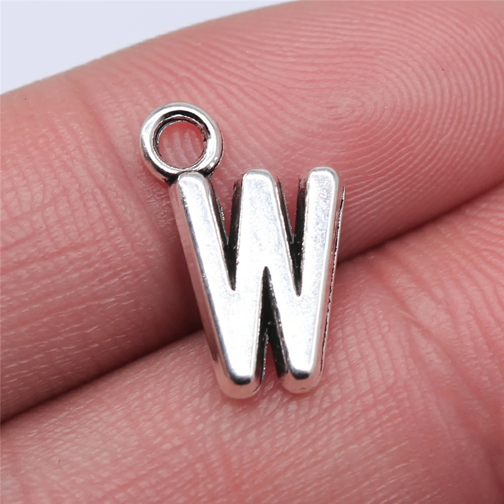 Jewelery Pendants Making Charms For Jewelry 26pcs Letter W Charms 16mm Antique Silver Plated
Jewelery Pendants Making Charms For Jewelry 26pcs Letter W Charms 16mm Antique Silver Plated