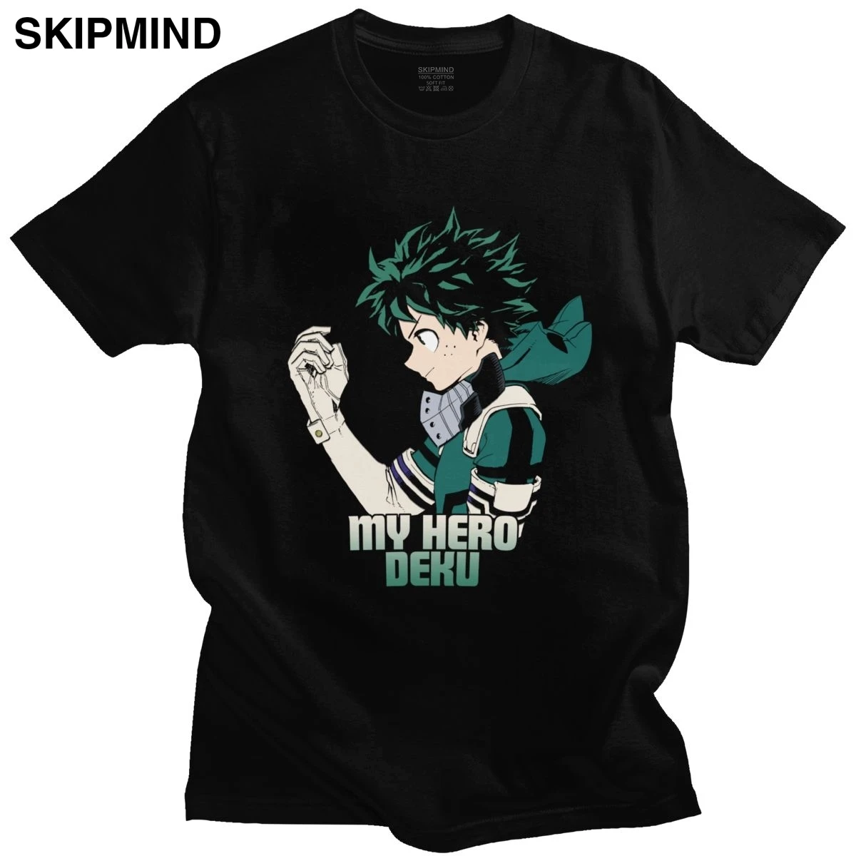 Unisex My Hero Academia Tshirt Adult Pre-shrunk Cotton Izuku Midoriya Gamma Deku Tees Short Sleeved Printed T-shirt Clothing
Unisex My Hero Academia Tshirt Adult Pre-shrunk Cotton Izuku Midoriya Gamma Deku Tees Short Sleeved Printed T-shirt Clothing