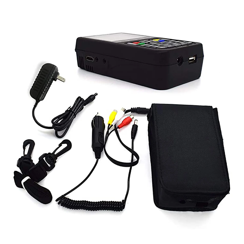 Tv Satellite V9 Finder Meter DVB-S2 Digital H.265 Full 1080p FTA 3.5" Inch LCD Built-in 3000mah Battery V9 Satfinder
Tv Satellite V9 Finder Meter DVB-S2 Digital H.265 Full 1080p FTA 3.5" Inch LCD Built-in 3000mah Battery V9 Satfinder