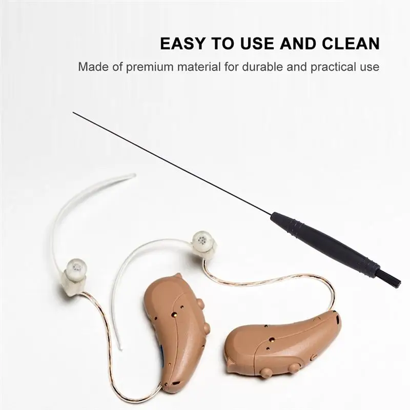 6Pcs Hearing Aid Cleaning Brushes Hearing Amplifier Cleaner Cleaning Tools 
6Pcs Hearing Aid Cleaning Brushes Hearing Amplifier Cleaner Cleaning Tools