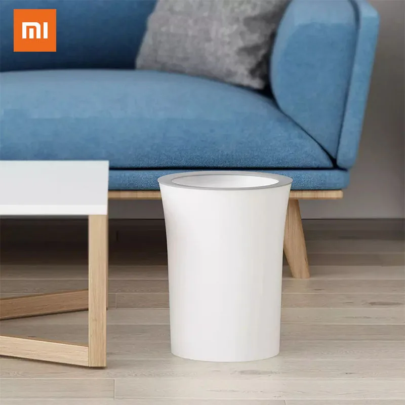 Мусорный бак Xiaomi Mijia простой экологически чистый зуб прочный материал АБС