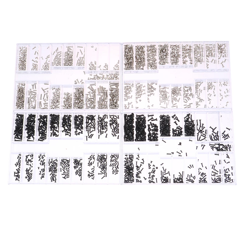 500Pcs 18 Types Mini Screw DIY Kit Laptop Computer Assemble Repair Screw Box 
500Pcs 18 Types Mini Screw DIY Kit Laptop Computer Assemble Repair Screw Box