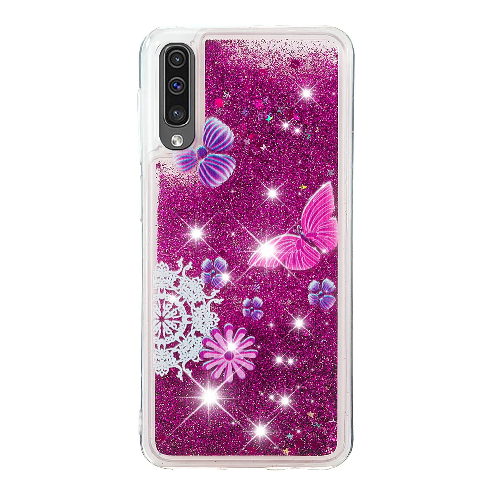 Rhinestone Жидкость Зыбучие Пески чехол на самсунг Galaxy S20 Ultra S10e S10 S9 S8 Plus Note 10 8 Блеск