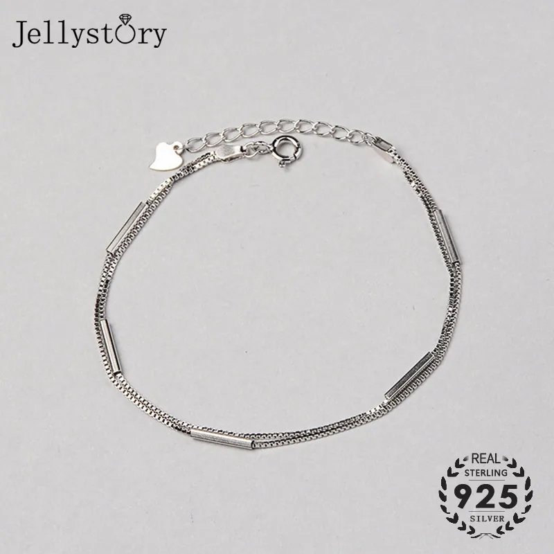 Модный браслет Jellystory из стерлингового серебра S925, изящные украшения для женщин, свадебные подарки, браслеты в Корейском стиле, оптовая прод...
Модный браслет Jellystory из стерлингового серебра S925, изящные украшения для женщин, свадебные подарки, браслеты в Корейском стиле, оптовая прод...
