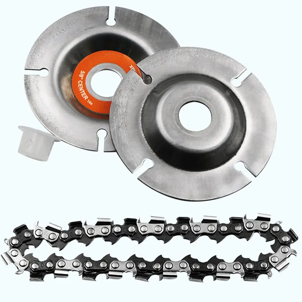 4/4.5/5 Inch Angle Grinding Disc Woodworking Carving Disc Grinder Chain Saws Disc Angle Grinding For Curving Shaping Cutting
4/4.5/5 Inch Angle Grinding Disc Woodworking Carving Disc Grinder Chain Saws Disc Angle Grinding For Curving Shaping Cutting