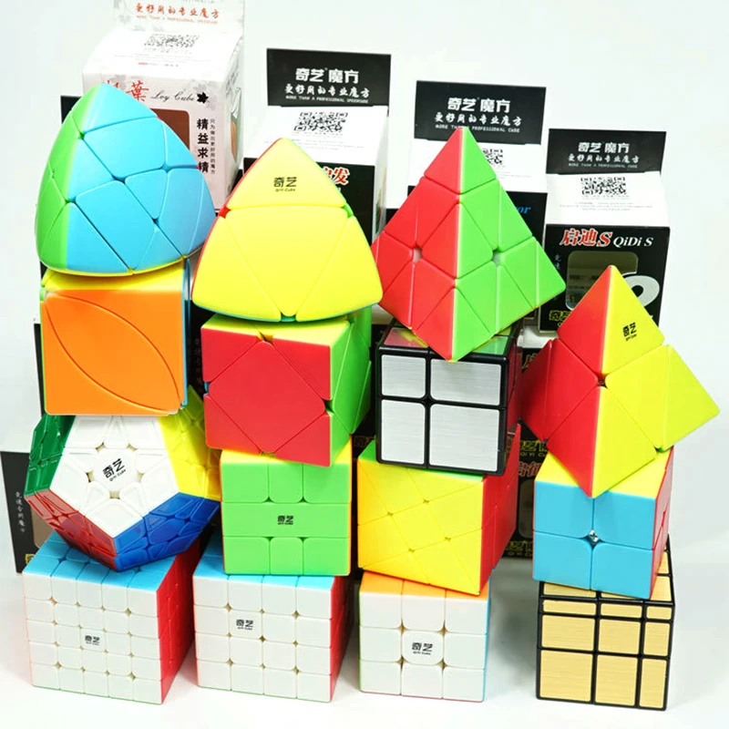 

Qiyi Magic Cube Stickerless Speed 3x3x3 2x2x2 4x4x4 5x5x5 Cubo Magico 2x2 3x3 4x4 5x5 6x6 Puzzle Cube Profissional Toy Kid Gifts