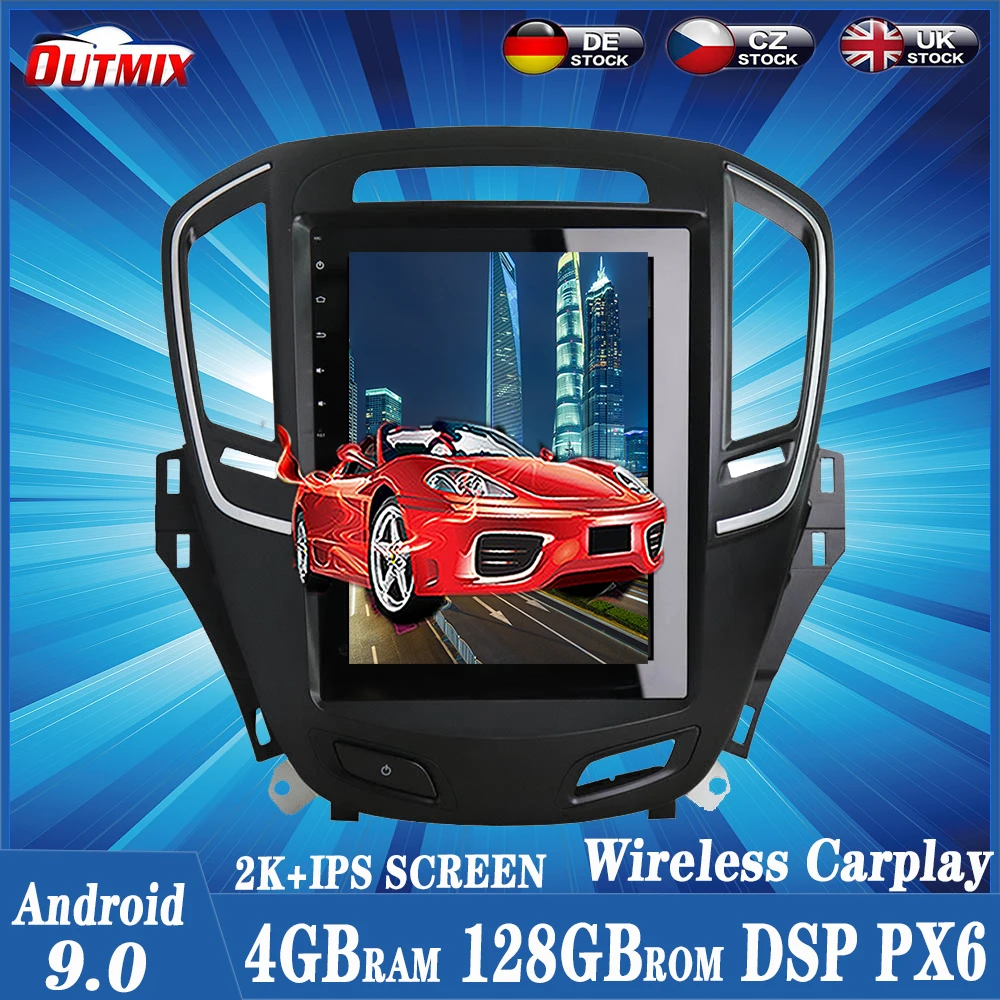 Tesla Style Android 9.0 4+128G PX6 Car GPS Navigation Multimedia Player For Opel Regal lnsignia 2013-2017 Auto Radio Stereo Unit
Tesla Style Android 9.0 4+128G PX6 Car GPS Navigation Multimedia Player For Opel Regal lnsignia 2013-2017 Auto Radio Stereo Unit