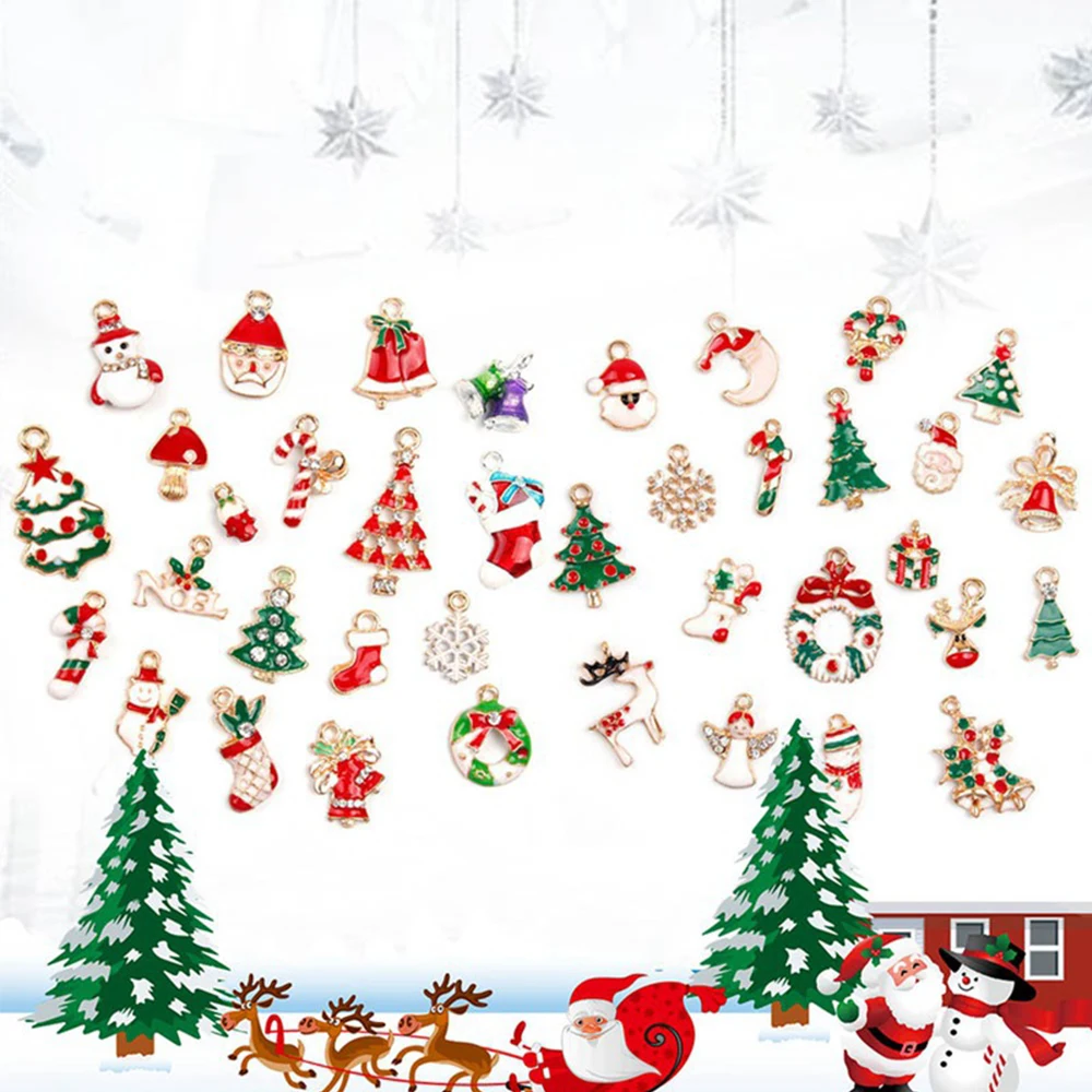 Fashion Santa Claus Christmas Charms Metal Alloy Pendant Charms Xmas Ornament Hanging Merry Christmas Tree Decoration New Year
Fashion Santa Claus Christmas Charms Metal Alloy Pendant Charms Xmas Ornament Hanging Merry Christmas Tree Decoration New Year