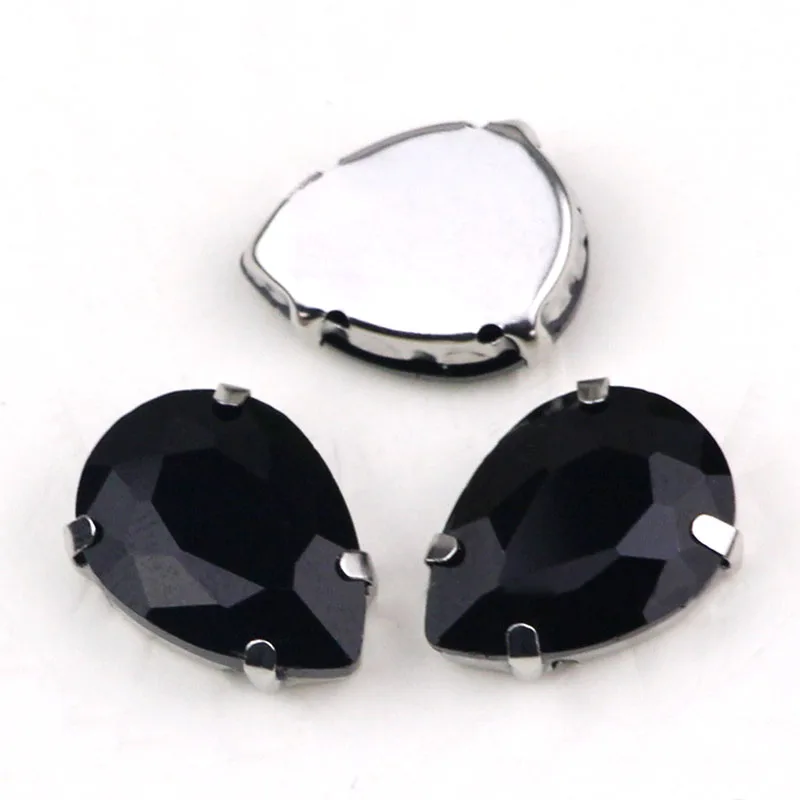 HOT!Black Teardrop Shape Silver Claw AAA+ Crystal Glass Flatback Sew On Rhinestones,Loose Rhinestone For DIY Clothes&Accessories
HOT!Black Teardrop Shape Silver Claw AAA+ Crystal Glass Flatback Sew On Rhinestones,Loose Rhinestone For DIY Clothes&Accessories