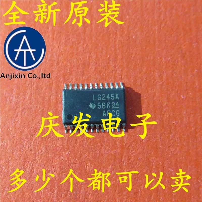 10 шт., настоящий Новый и оригинальный, в наличии, SN74LVCC4245APWR LG245A TSSOP
10 шт., настоящий Новый и оригинальный, в наличии, SN74LVCC4245APWR LG245A TSSOP