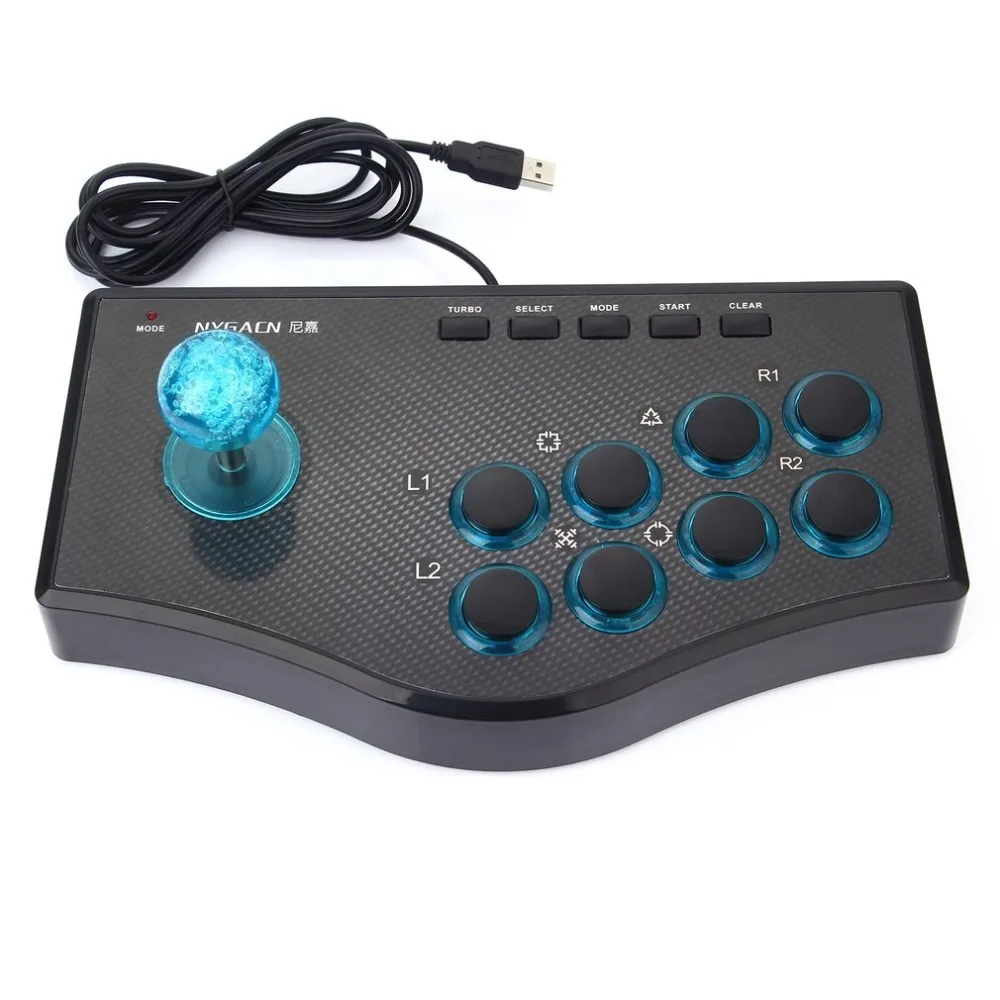 3 In 1 USB Wired Game Controller Arcade Fighting Joystick Stick For PS3 Computer PC Gamepad Engineering Design Gaming Console
3 In 1 USB Wired Game Controller Arcade Fighting Joystick Stick For PS3 Computer PC Gamepad Engineering Design Gaming Console