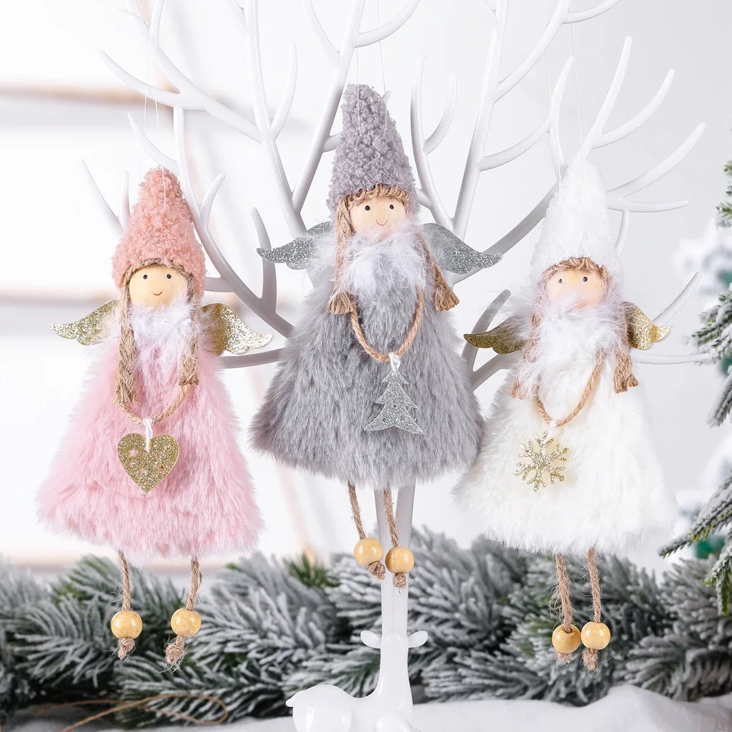 Christmas Angel Doll Merry Christmas Decorations for Home Christmas Elf Tree Pendant Xmas Gifts Decor Noel Navidad New Year 2021
Christmas Angel Doll Merry Christmas Decorations for Home Christmas Elf Tree Pendant Xmas Gifts Decor Noel Navidad New Year 2021