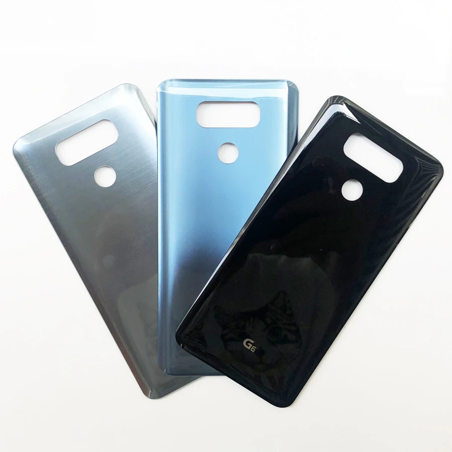 100% оригинальная Стеклянная Крышка батарейного отсека для LG G6 H870 H870DS H871 мобильный