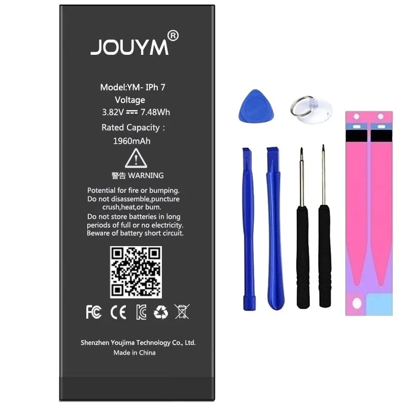 Battery iPhone 6 1810mAh APN 616-0804/805/806/807/808/809 new internal replacement
Battery iPhone 6 1810mAh APN 616-0804/805/806/807/808/809 new internal replacement