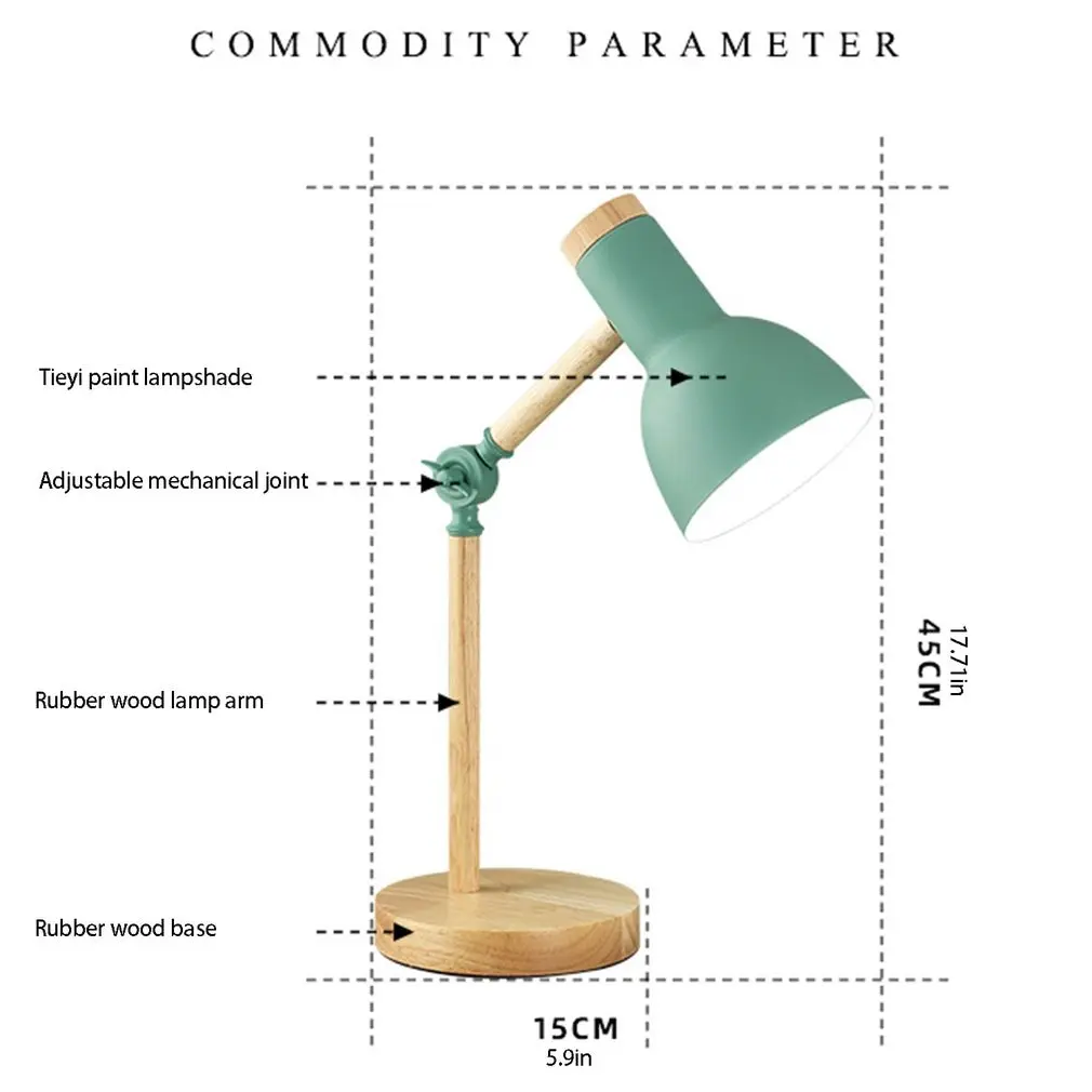 Creative Nordic Wooden Art Iron LED Folding Simple Desk Lamp Eye Protection Reading Table Lamp Living Room Bedroom Home Decor
Creative Nordic Wooden Art Iron LED Folding Simple Desk Lamp Eye Protection Reading Table Lamp Living Room Bedroom Home Decor