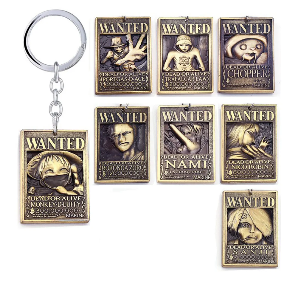 Anime Keychain Luffy Hat Zoro Sanji Wanted Key Holder Car Bag Charm key Keychain Pendant Keyring Chaveiro Jewelry Gift
Anime Keychain Luffy Hat Zoro Sanji Wanted Key Holder Car Bag Charm key Keychain Pendant Keyring Chaveiro Jewelry Gift