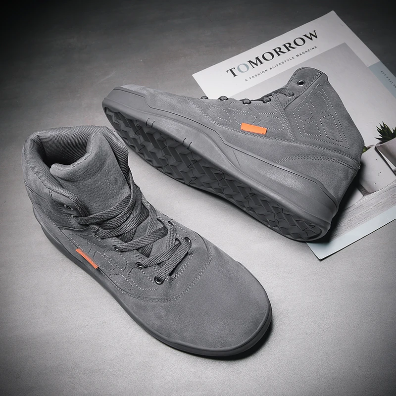 Breathable Casual Shoes Men Casual Shoes Leather Male Sneakers Men's High Sports Leisure Black Fashionable
Breathable Casual Shoes Men Casual Shoes Leather Male Sneakers Men's High Sports Leisure Black Fashionable
