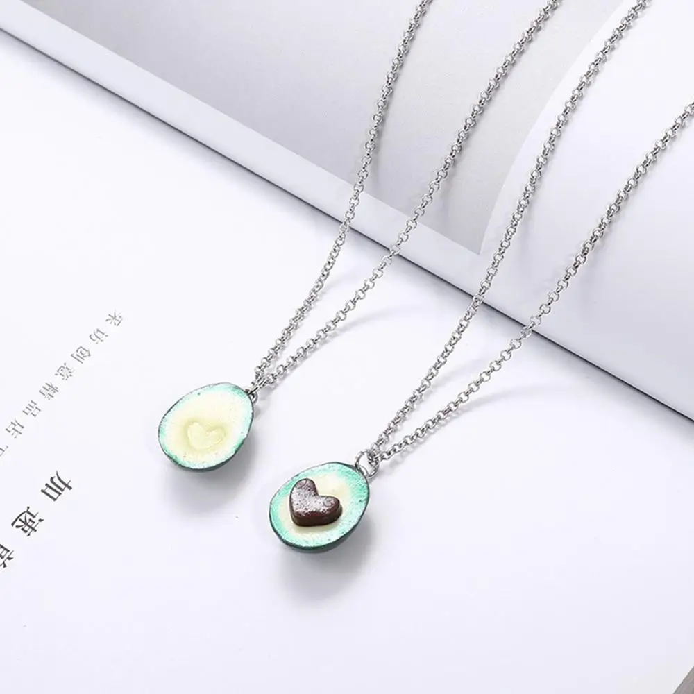 Creativity Avocado Heart Shape Couple Pendant Necklace Beautiful Neck Decor Jewelry Wedding Anniversary Gift
Creativity Avocado Heart Shape Couple Pendant Necklace Beautiful Neck Decor Jewelry Wedding Anniversary Gift