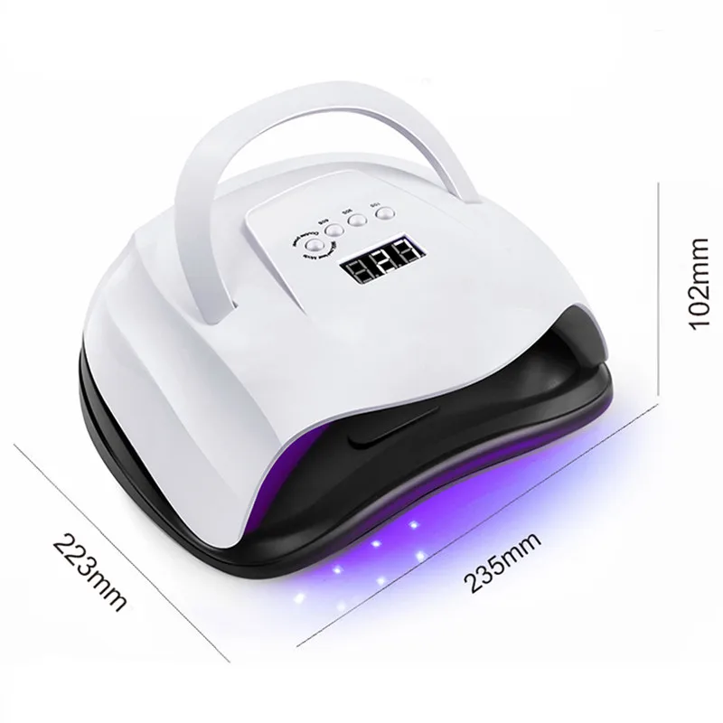 XZMUV 168-80W LED Nail Lamp UV Lamp For Manicure 42P Light Bead Quick Curing UV Gel Nail Polish With Motion Sensing LCD Display
XZMUV 168-80W LED Nail Lamp UV Lamp For Manicure 42P Light Bead Quick Curing UV Gel Nail Polish With Motion Sensing LCD Display