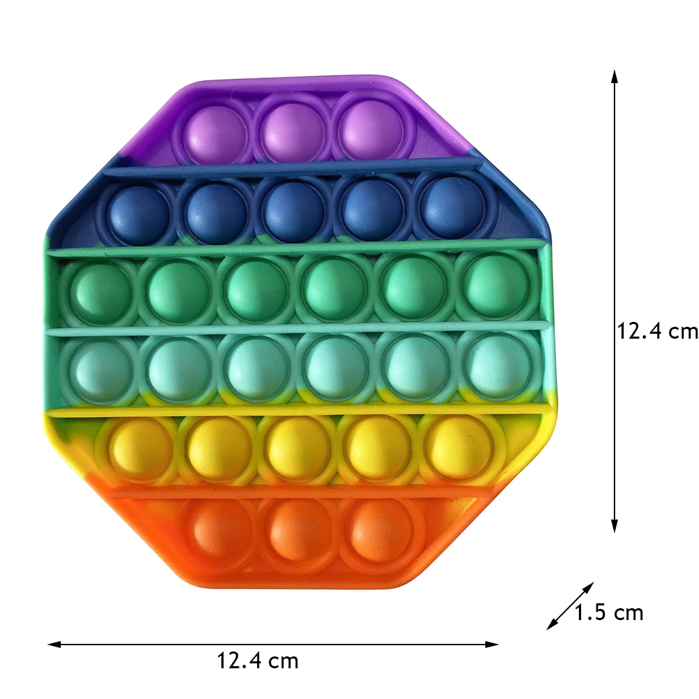 1PC Push Bubble Sensory Fidget Toy Autism Squishy Stress Reliever Toys Adult Kid Animal Fidget Toys Dropshipping In Stock Vip
1PC Push Bubble Sensory Fidget Toy Autism Squishy Stress Reliever Toys Adult Kid Animal Fidget Toys Dropshipping In Stock Vip