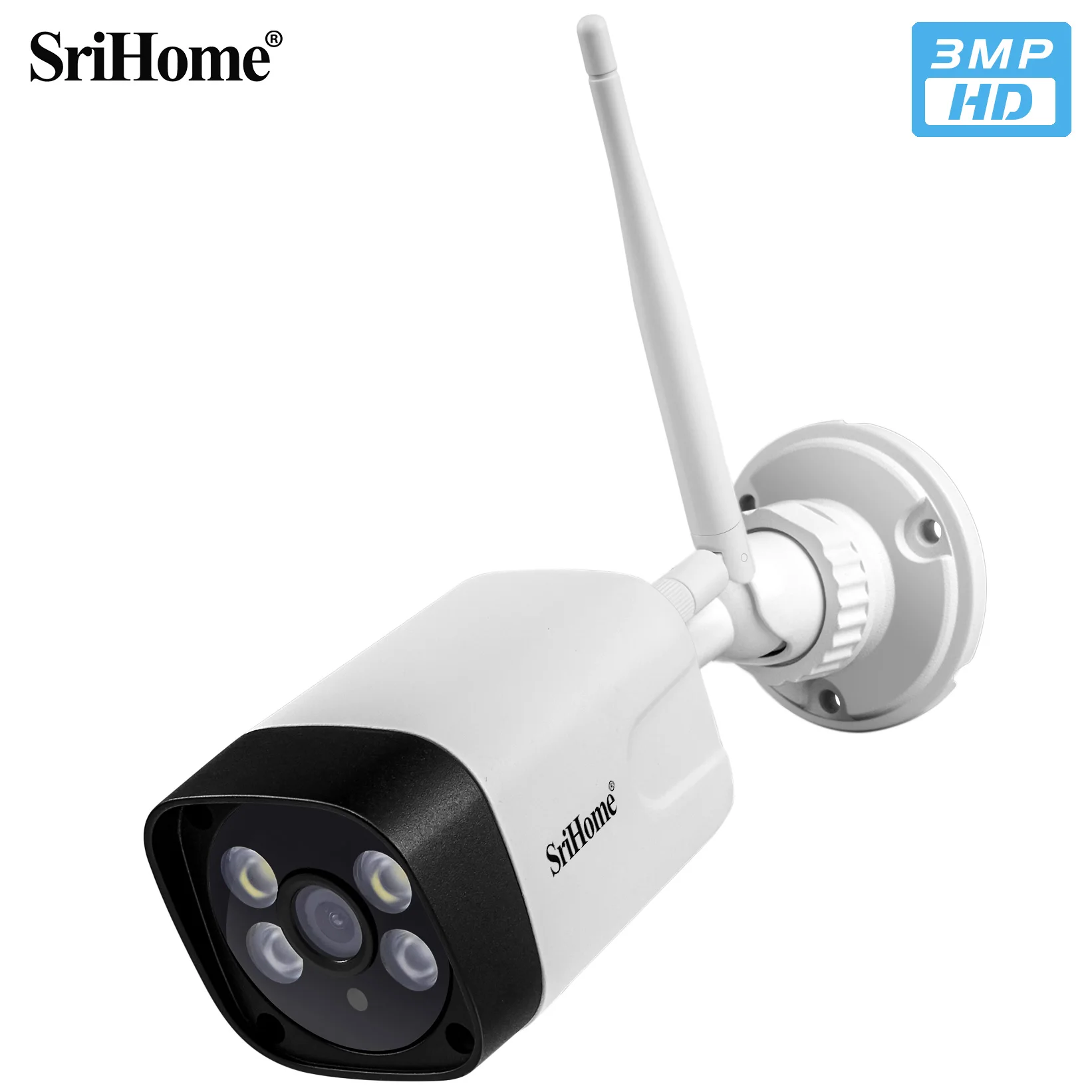 Наружная Водонепроницаемая полноцветная цилиндрическая IP-камера Srihome SH035 3MP 1296P AI, домофон, домашний монитор безопасности
Наружная Водонепроницаемая полноцветная цилиндрическая IP-камера Srihome SH035 3MP 1296P AI, домофон, домашний монитор безопасности
