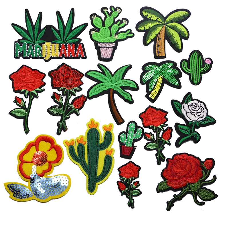 2PCS Romantic Rose Plum Cactus Sequin Coconut Clothing Embroidery Stripe Badge Brownie DIY Jeans Children's Coat Stick 
2PCS Romantic Rose Plum Cactus Sequin Coconut Clothing Embroidery Stripe Badge Brownie DIY Jeans Children's Coat Stick