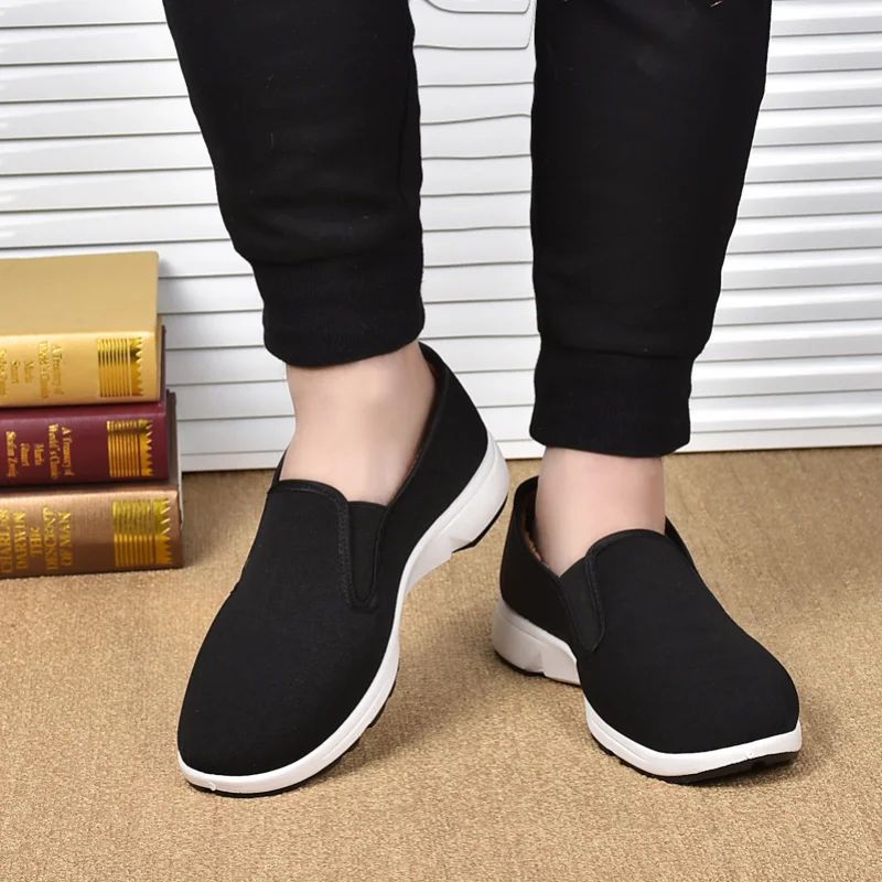 2021 Autumn Winter New Concise Style Men's Vulcanize Shoes Comfortable Slip-on Plush Thickening Shallow Flat Canvas Shoes
2021 Autumn Winter New Concise Style Men's Vulcanize Shoes Comfortable Slip-on Plush Thickening Shallow Flat Canvas Shoes