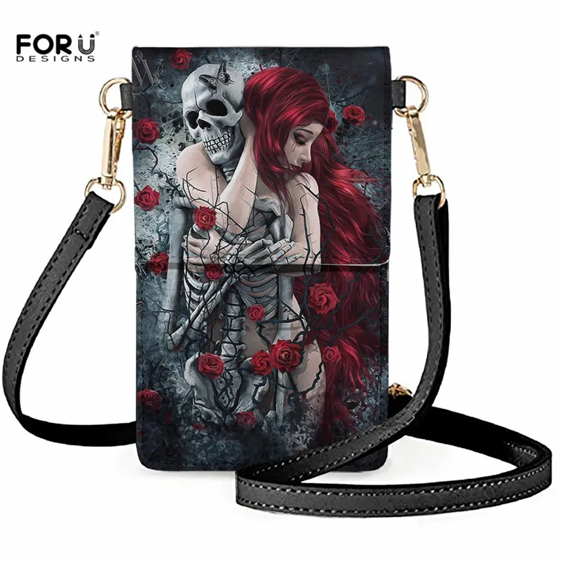 Luxury Shoulder Bag Bags for Woman Day of the Dead Print Touch Screen Phone Pouch Skull Girls Gothic Purse Mobile Phone Bag
Luxury Shoulder Bag Bags for Woman Day of the Dead Print Touch Screen Phone Pouch Skull Girls Gothic Purse Mobile Phone Bag