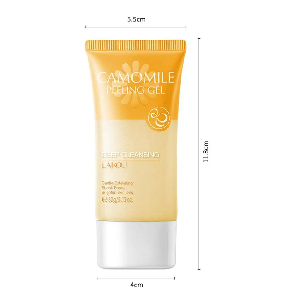 Chamomile Gel Exfoliating Peeling Gel Scrub Moisturizing Nourishing Care Cream Whitening Repair Scrubs Skin Face N1A3
Chamomile Gel Exfoliating Peeling Gel Scrub Moisturizing Nourishing Care Cream Whitening Repair Scrubs Skin Face N1A3