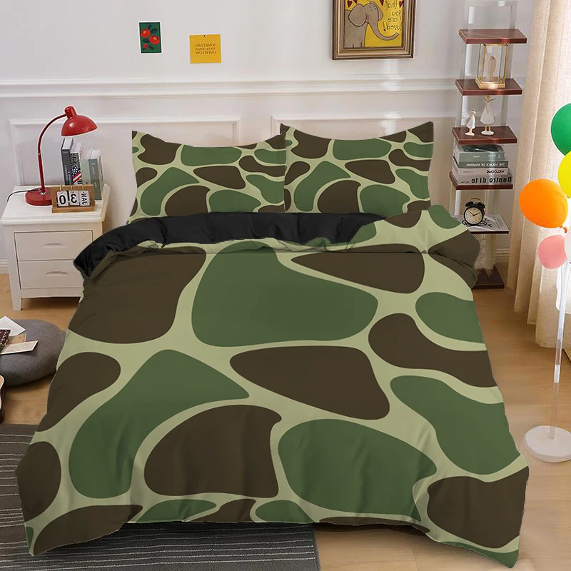 Camouflage Bedding Sets Comforter Nordic Bedspreads Bed Decor For Teens Adult Men Duvet Cover With Pillowcases King Twin 2/3pcs
Camouflage Bedding Sets Comforter Nordic Bedspreads Bed Decor For Teens Adult Men Duvet Cover With Pillowcases King Twin 2/3pcs