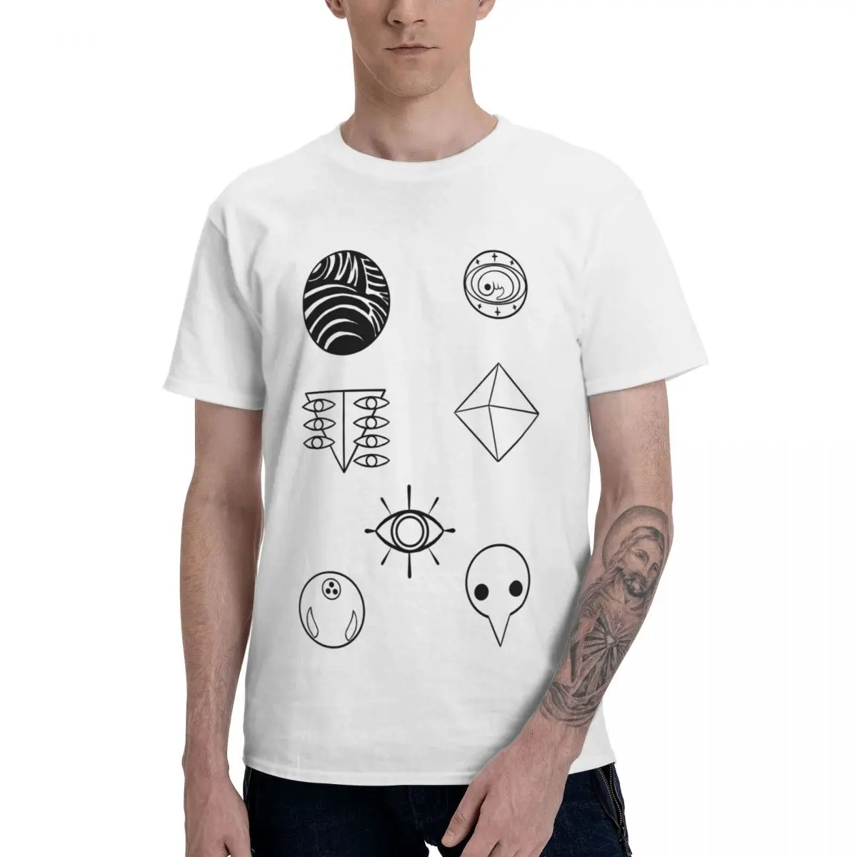Anime Evangelion Angels Aesthetic Clothes Men's Basic Short Sleeve T-Shirt Graphic Funny Tops
Anime Evangelion Angels Aesthetic Clothes Men's Basic Short Sleeve T-Shirt Graphic Funny Tops