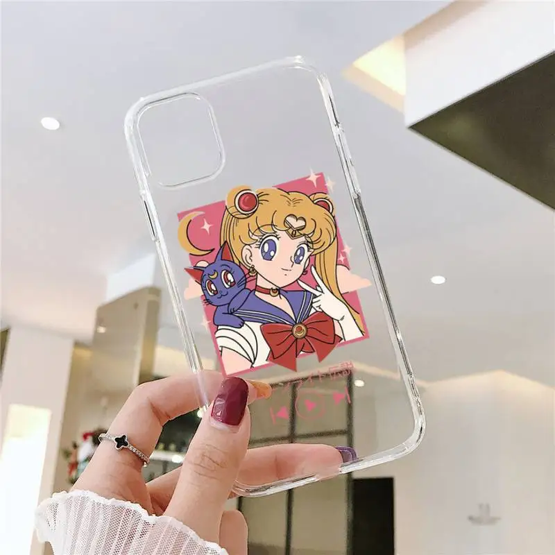 Sailor Moon Phone Case Transparent soft For iphone 5 5s 5c se 6 6s 7 8 11 12 plus mini x xs xr pro max 
Sailor Moon Phone Case Transparent soft For iphone 5 5s 5c se 6 6s 7 8 11 12 plus mini x xs xr pro max