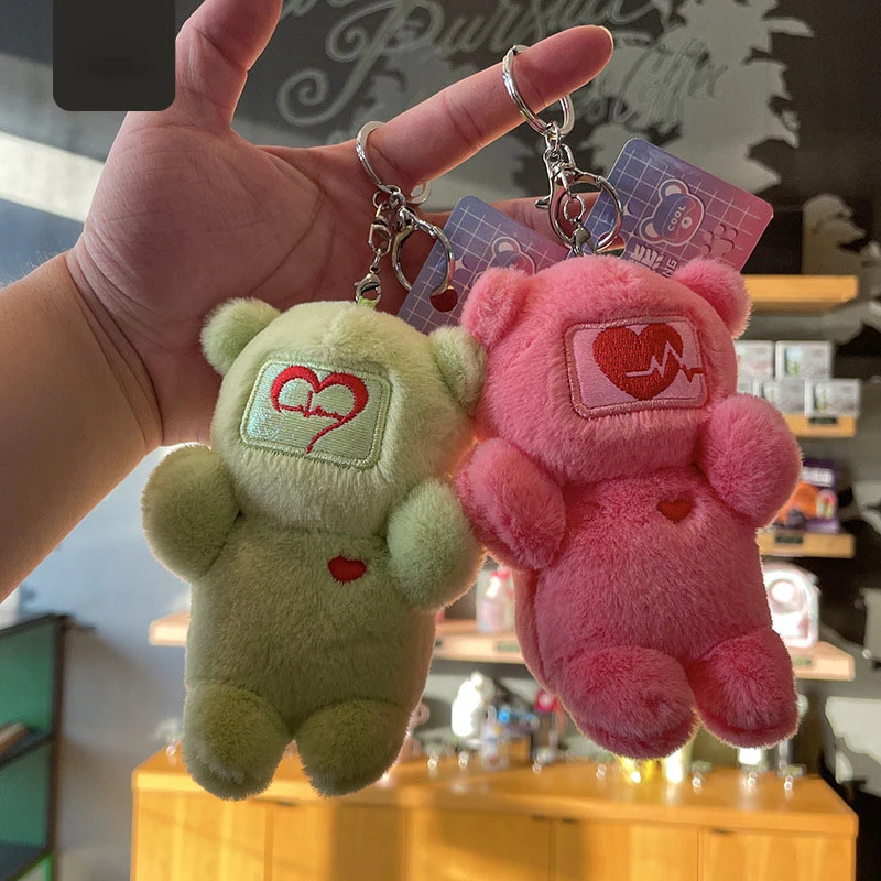Fashion new personality cute cartoon little bear plush doll key chain bag car key pendant accessories wholesale jewelry
Fashion new personality cute cartoon little bear plush doll key chain bag car key pendant accessories wholesale jewelry