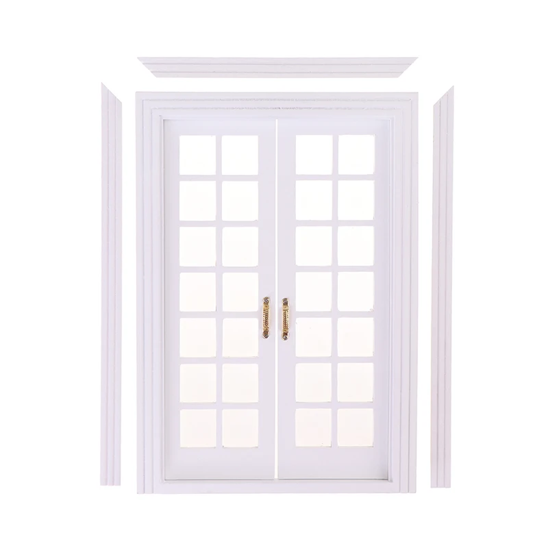 1:12 Dollhouse Miniature Pure White 28 Grids Door Window Dolls House Living Room Kitchen Furniture Toy
1:12 Dollhouse Miniature Pure White 28 Grids Door Window Dolls House Living Room Kitchen Furniture Toy