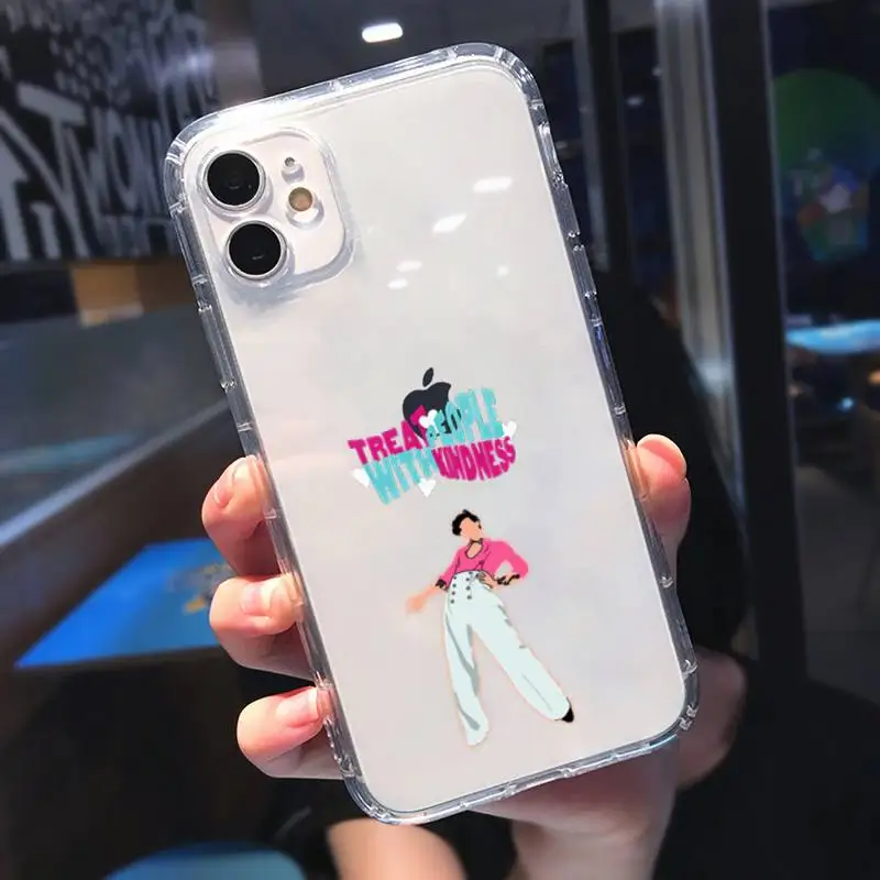 Harry Styles Treat People With Phone Case Transparent for Clear iPhone 11 12 mini pro XS MAX 8 7 6 6S Plus X 5S SE 2020 XR
Harry Styles Treat People With Phone Case Transparent for Clear iPhone 11 12 mini pro XS MAX 8 7 6 6S Plus X 5S SE 2020 XR