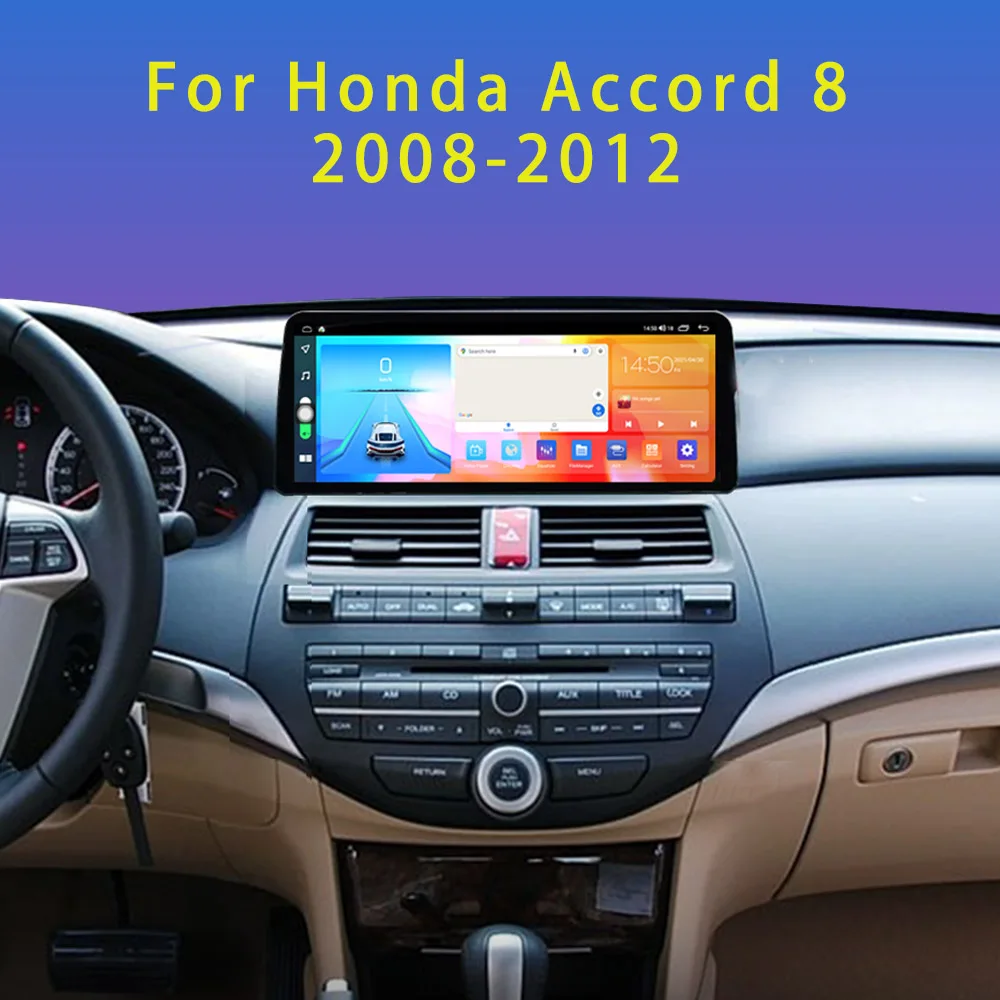 12.3 Inch Tesla Screen 128G For Honda Accord 8 2008-2012 Car Android Radio Stereo Multimedia Player GPS Navigation DVD Head Unit
12.3 Inch Tesla Screen 128G For Honda Accord 8 2008-2012 Car Android Radio Stereo Multimedia Player GPS Navigation DVD Head Unit