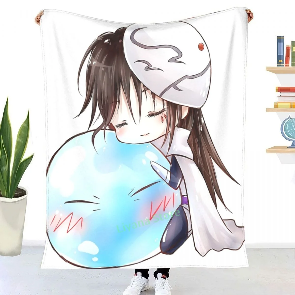 Slime Datta Ken Rimuru Throw Blanket 3D printed sofa bedroom decorative blanket children adult Christmas gift 
Slime Datta Ken Rimuru Throw Blanket 3D printed sofa bedroom decorative blanket children adult Christmas gift