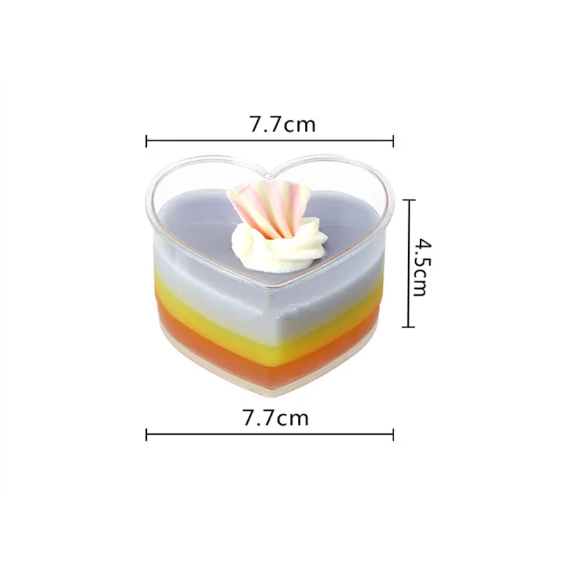 50pcs High quality creative disposable baking cup party favor transparent pudding jelly decor cupsmall thick plastic cups 
50pcs High quality creative disposable baking cup party favor transparent pudding jelly decor cupsmall thick plastic cups
