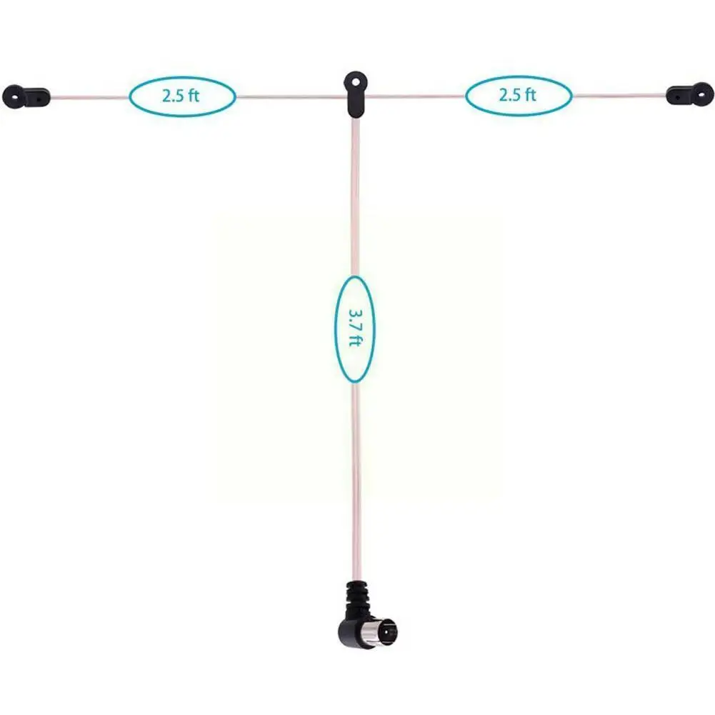 1 Pcs 2 m Transparent double parallel line car antenna antenna Ohm Antenna FM Replaceable radio Accessories 75 MHz) (520-17 G2F3
1 Pcs 2 m Transparent double parallel line car antenna antenna Ohm Antenna FM Replaceable radio Accessories 75 MHz) (520-17 G2F3