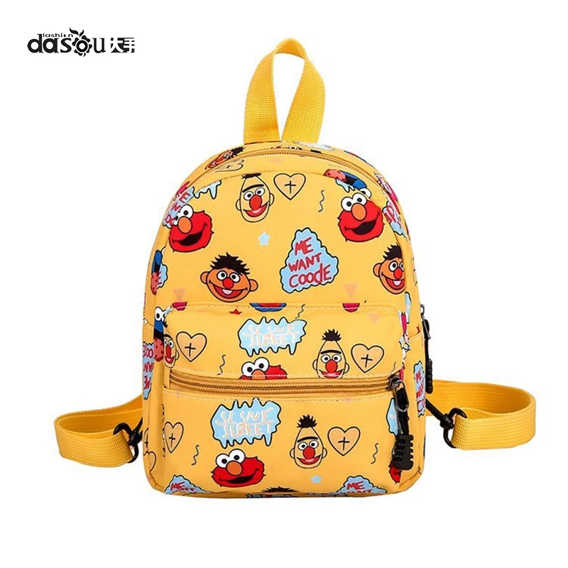 New cartoon Sesame Street Canvas Backpack children's single shoulder girl's messenger bag Children's backpack
New cartoon Sesame Street Canvas Backpack children's single shoulder girl's messenger bag Children's backpack