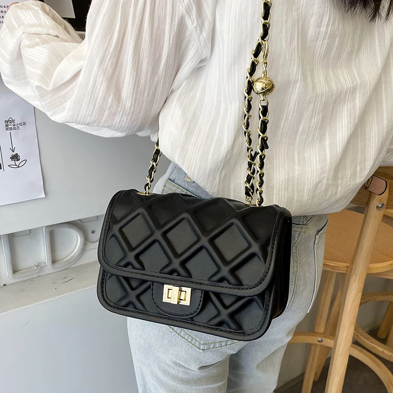 Casual Women Small Pu Leather Chain Shoulder Bag Fashion Ladies Crossbody Bags for Women Designer Female Handbags Messenger Bag
Casual Women Small Pu Leather Chain Shoulder Bag Fashion Ladies Crossbody Bags for Women Designer Female Handbags Messenger Bag