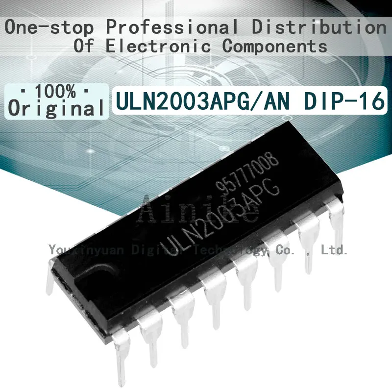 10 шт. новый оригинальный ULN2003APG ULN2003AN DIP-14 композитный транзистор IC чип драйвера