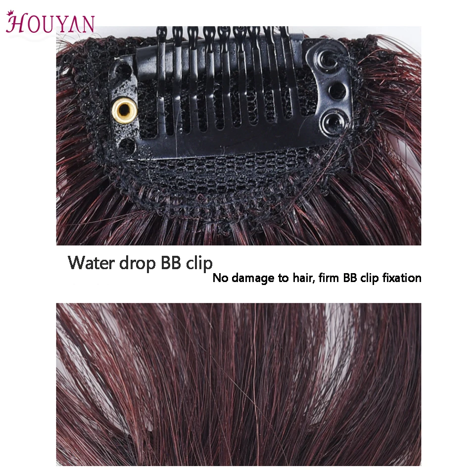 HOUYAN Mid-point bangs wig female head supplementary wig one piece invisible and natural 
HOUYAN Mid-point bangs wig female head supplementary wig one piece invisible and natural