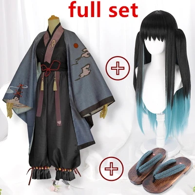 {CosAll}Anime Demond Slayer Fan Art Tokitou Muichirou Kimono Cosplay Costume wig shoes
{CosAll}Anime Demond Slayer Fan Art Tokitou Muichirou Kimono Cosplay Costume wig shoes