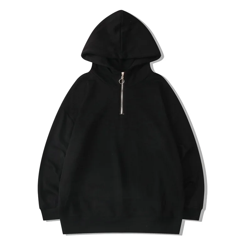 Hooded hoodie popular logo loose oversize hip-hop solid color high street couple outfit for men and women 
Hooded hoodie popular logo loose oversize hip-hop solid color high street couple outfit for men and women